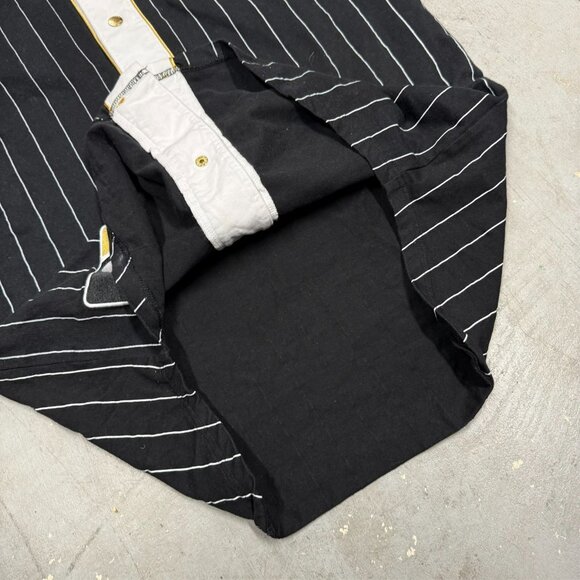 Majestic Black and White Pinstripe Yankees Jersey - Picture 7 of 10